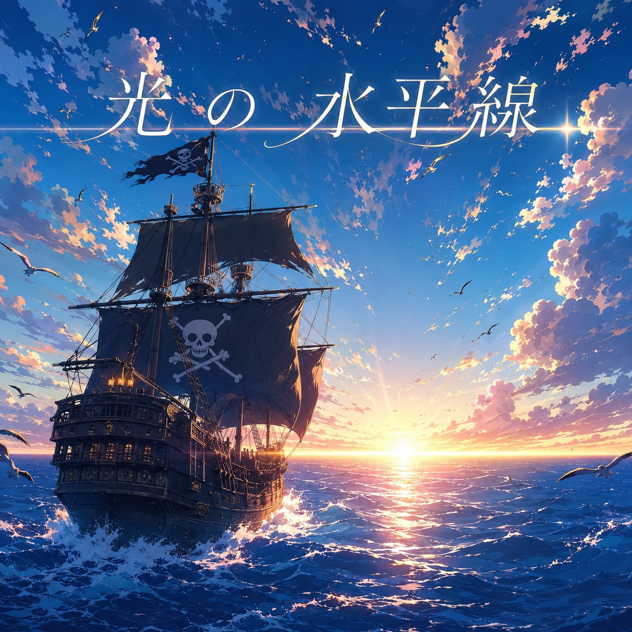 光の水平線 ジャケット