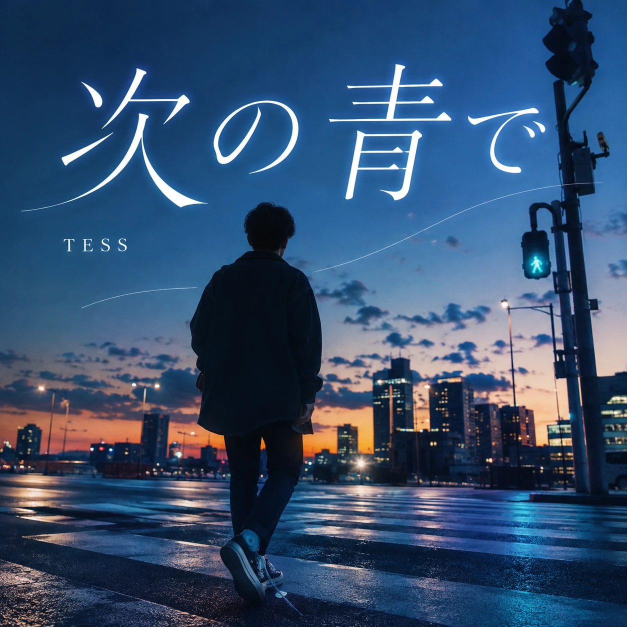 次の青で ジャケット