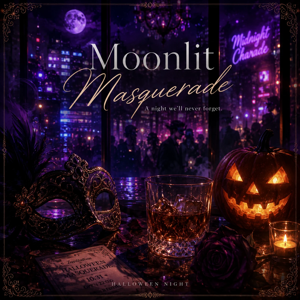 Moonlit Masquerade ジャケット